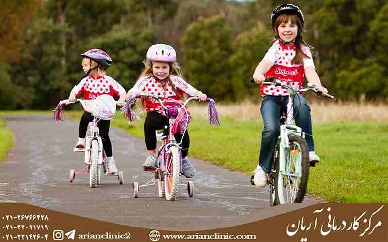 کاردرمانی در مهارت دوچرخه سواری کودکان